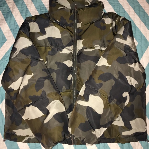 H\u0026M | Jackets \u0026 Coats | Womens Camo 